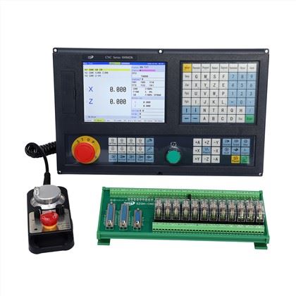 1) Support Dual analog voltage(0~10V) & C-axis for Spindle servo(M800)<br />
2) Support Stepper/Increment/Absolute/EtherCAT/Powerlink Servo for Feeding Axes<br />
3) Scanning Function & Auto Tool Setter/Probe<br />