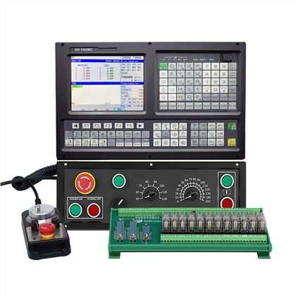CNC lathe Controller:  <br />
1)ATC function: Electric Turret/Binary Turret/Servo Turret/Special Turret<br />
2)Threading Cycle: Following Mode/Interpolate Mode <br />
3) Support Dual analog voltage(0~10V) & C-axis for Spindle servo(M800)<br />